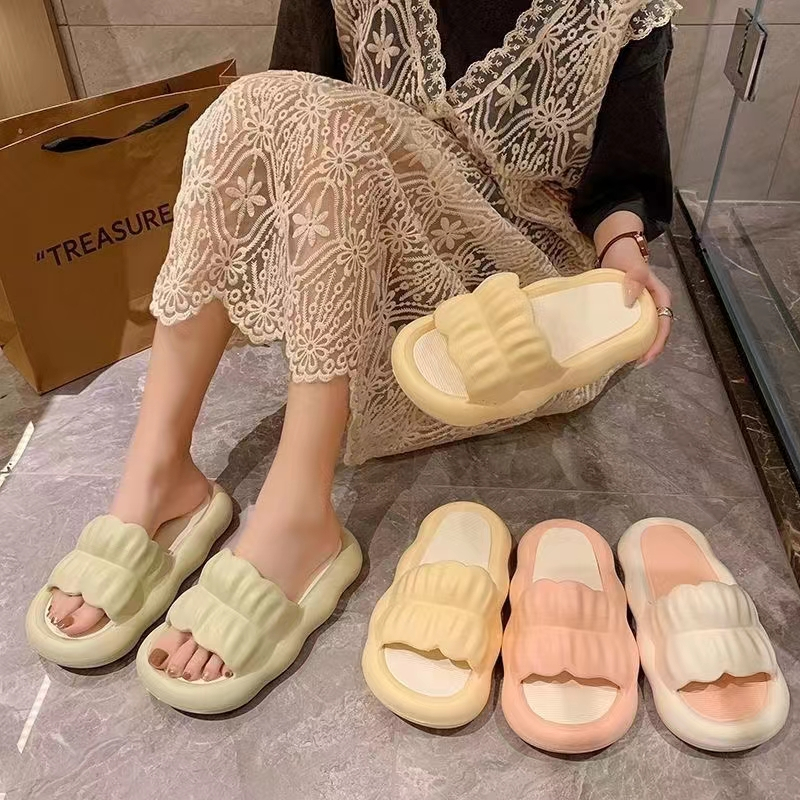 FEIJIANU Dép xỏ ngón dép kiểu nữ đi chơi dép bánh mì Thoải Mái Xinh Xắn 29Z2307218