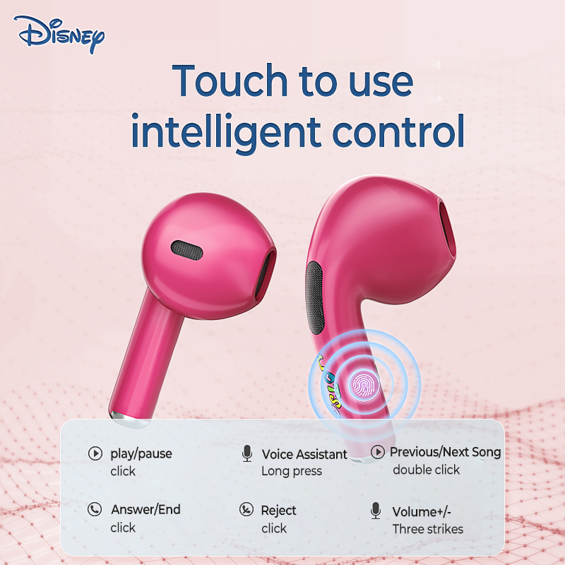 Tai Nghe Nhét Tai Thể Thao Không Dây Bluetooth 5.3 Chống Nước Giảm Tiếng Ồn Disney Q50