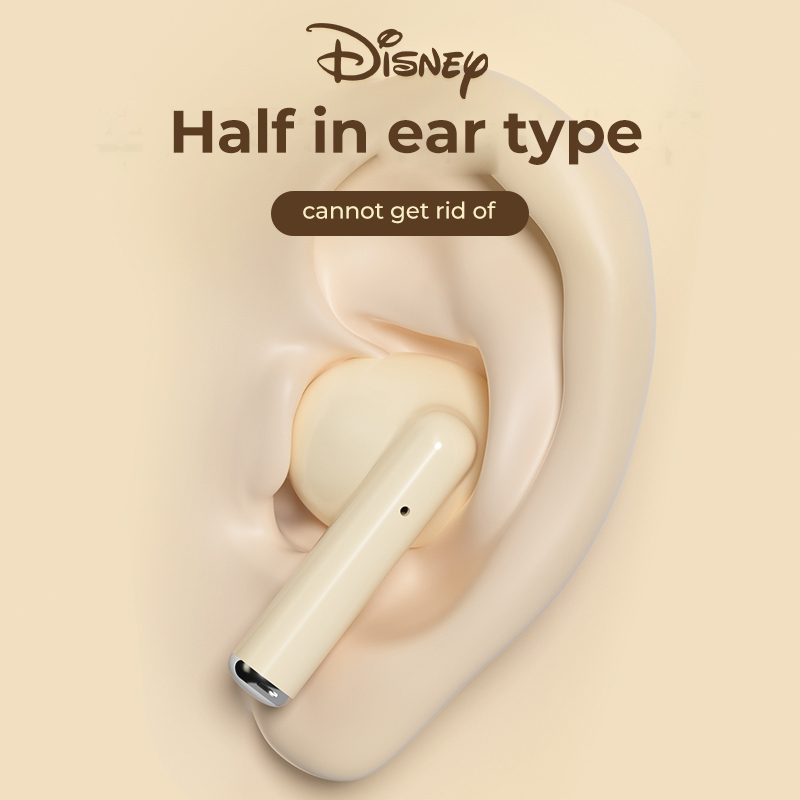 Tai Nghe Bluetooth 5.3 Không Dây Cảm Ứng Kép Kèm Mic Disney TDX11