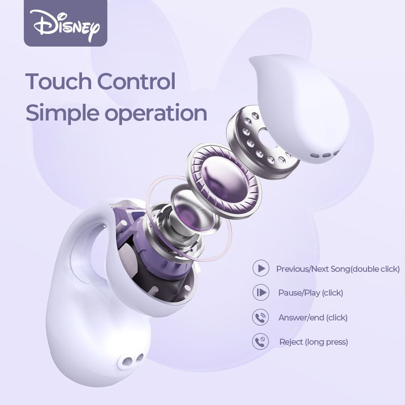 Tai Nghe Bluetooth 5.3 Nhét Tai Không Dây CE-919 Chống Nước Phong Cách Thể Thao Disney