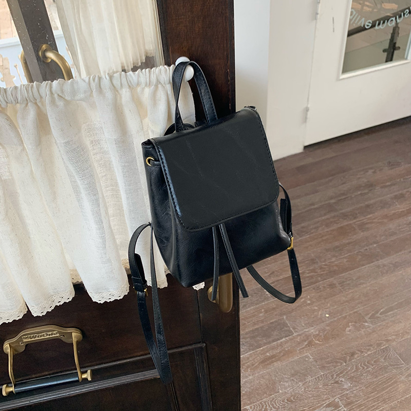 Balo Thiết Kế Đơn Giản Phong Cách Retro Cho Nữ