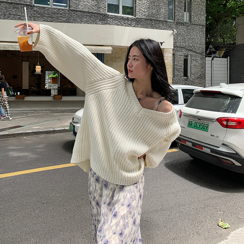 Áo Khoác Len Cardigan Hai Lớp Trước Và Sau Thời Trang Cho Nữ