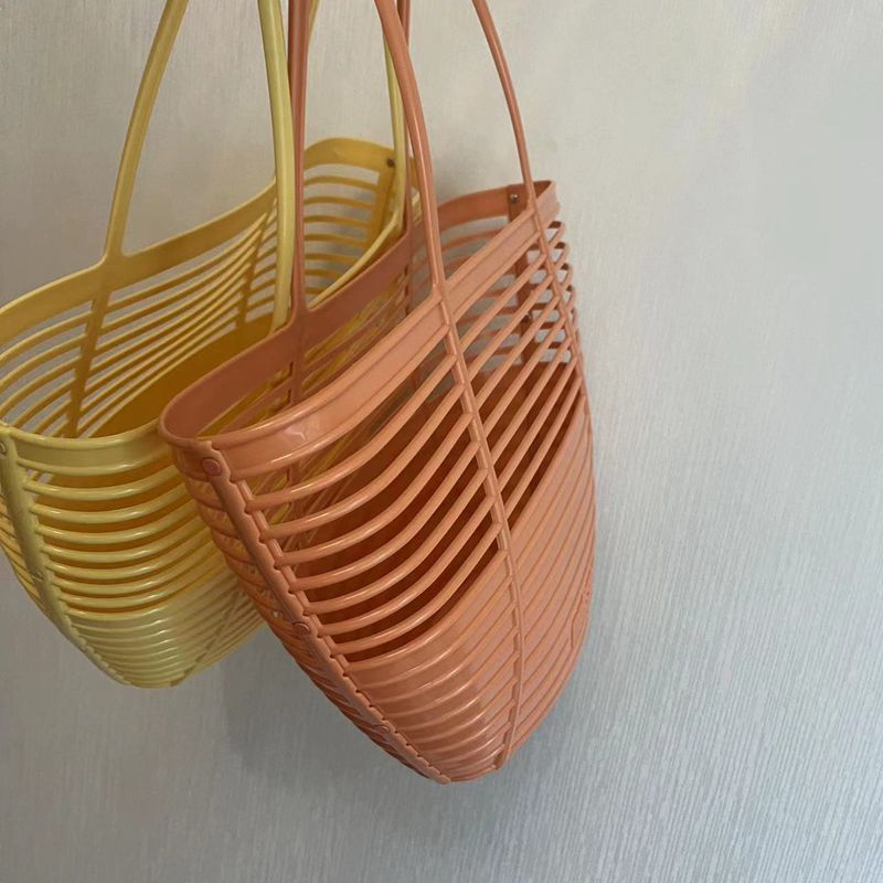 : Giao hàng nhanh chóng Melissa beach jelly cabbage basket túi dung tích lớn túi đeo vai túi xách