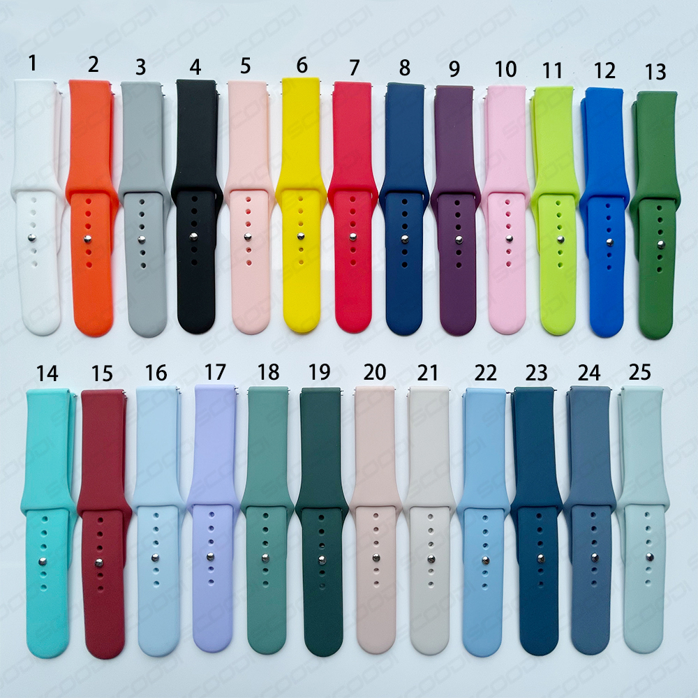 Dây Đeo Silicone Cho Đồng Hồ Thông Minh Amazfit GTS 4 4 mini 3 2 2e 2mini