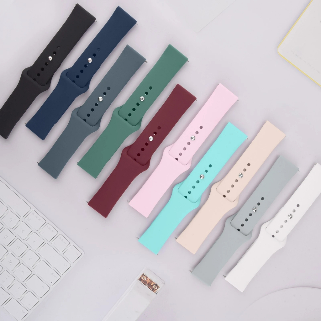 Dây Đeo Silicone Cho Đồng Hồ Thông Minh Amazfit GTS 4 4 mini 3 2 2e 2mini