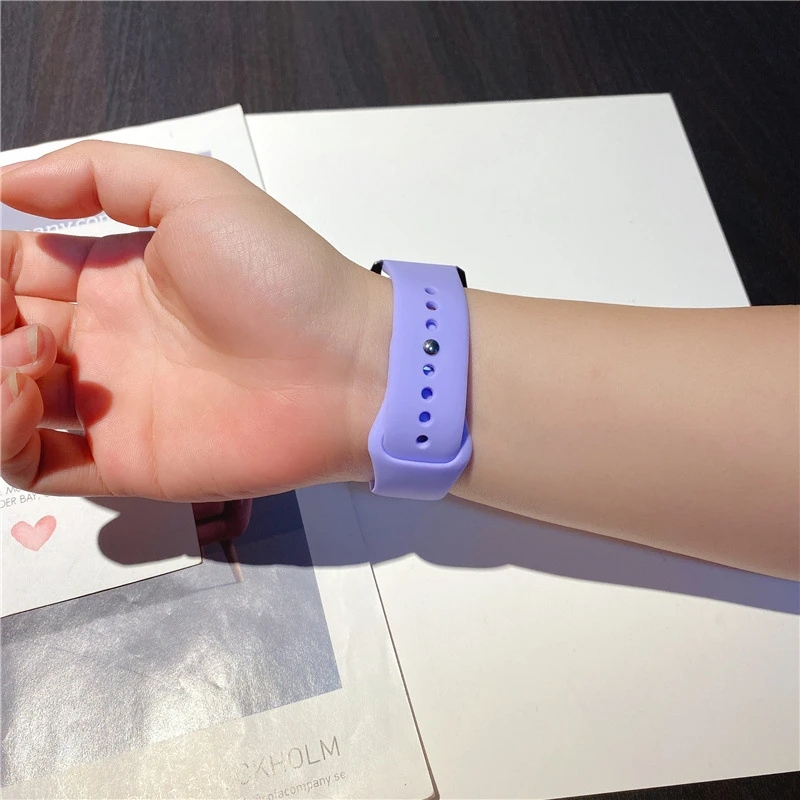 Dây Đeo Silicone Cho Đồng Hồ Thông Minh Amazfit GTS 4 4 mini 3 2 2e 2mini