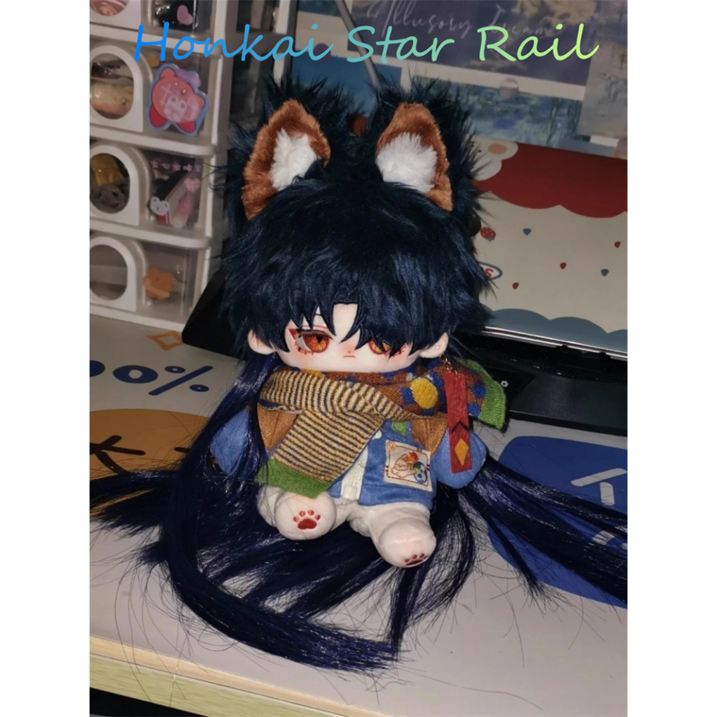 Đồ chơi nhồi bông Hình Nhân Vật Hoạt Hình Honkai Star Rail Dan Heng Kafka Jing Yuan Yanqing 20CM