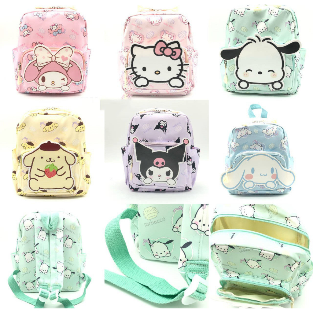 SANRIO Mr.puffer Balo Đi Học Nhỏ Nhắn Hình Chú Chó pacha Dễ Thương Cho Học Sinh