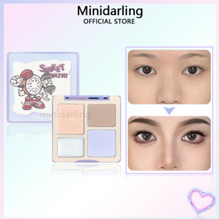 SWEETMINT 4 Màu Có độ Bóng Cao Sửa Chữa Toàn Diện đĩa Tạo đường Viền Chống Mồ Hôi Không Dễ Tẩy Trang đĩa Sửa Chữa Lâu Trôi