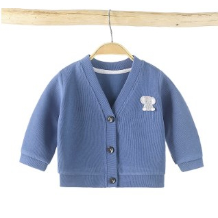 Áo Khoác Cardigan Lót Lông Cừu Thời Trang Thu Đông Phong Cách Mới Cho Bé Gái