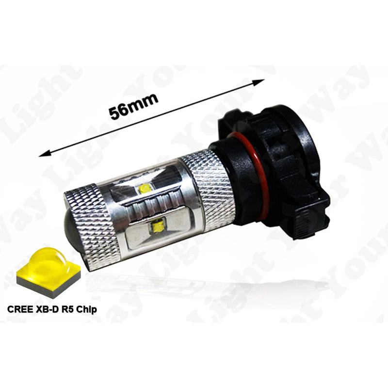 1 Cái Đèn Sương Mù 33 SMD 5630 Chips H16 5202 PS24W Cho Xe Hơi