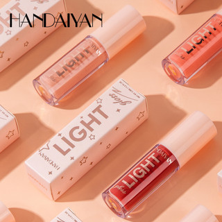 Son Môi HANDAIYAN Hiệu Ứng Gương Không Phai / Dưỡng Ẩm / Lâu Trôi / Nhung Mịn