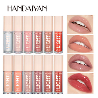 Son Môi HANDAIYAN Hiệu Ứng Gương Không Phai / Dưỡng Ẩm / Lâu Trôi / Nhung Mịn / Ngọc Trai