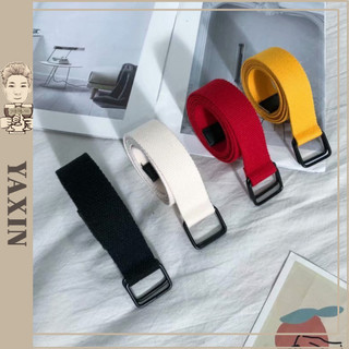Thắt lưng vải Canvas nhiều màu thời trang hàn quốc cho nam nữ