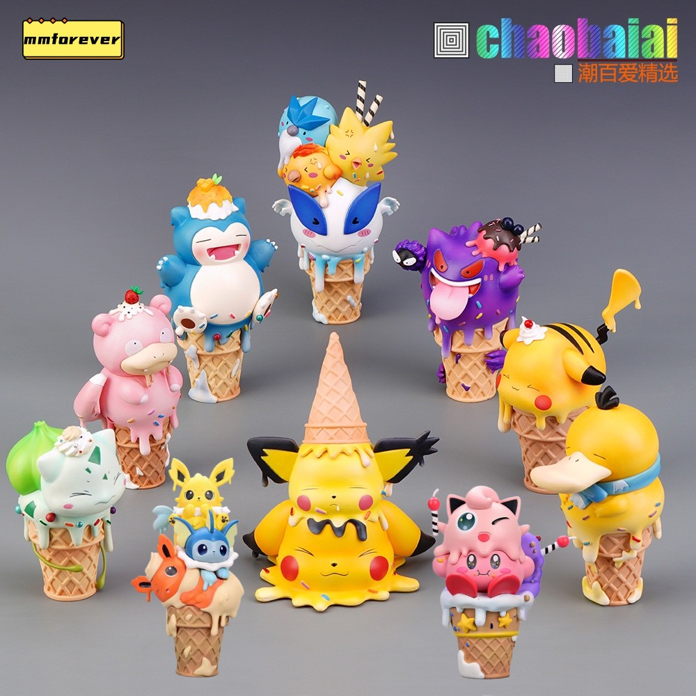 ❤Hàng Sẵn Sàng❤ Mô Hình Nhân Vật Pokemon / Que Kem / Pikachu / Ếch Hạt Pabimon