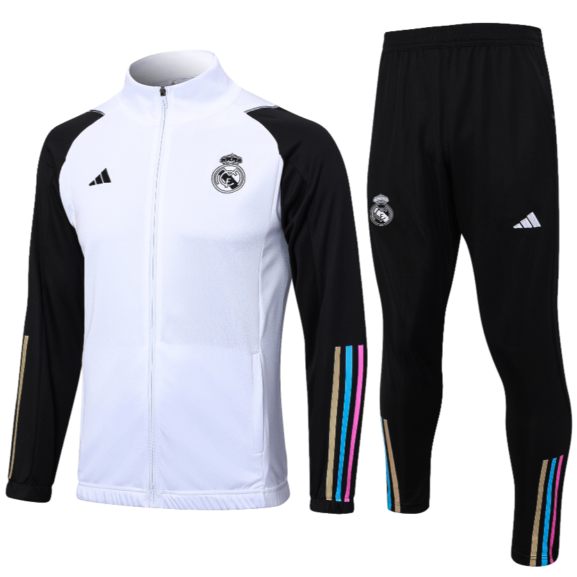 Áo Khoác Bóng Đá Dài Tay Real Madrid 2023-24