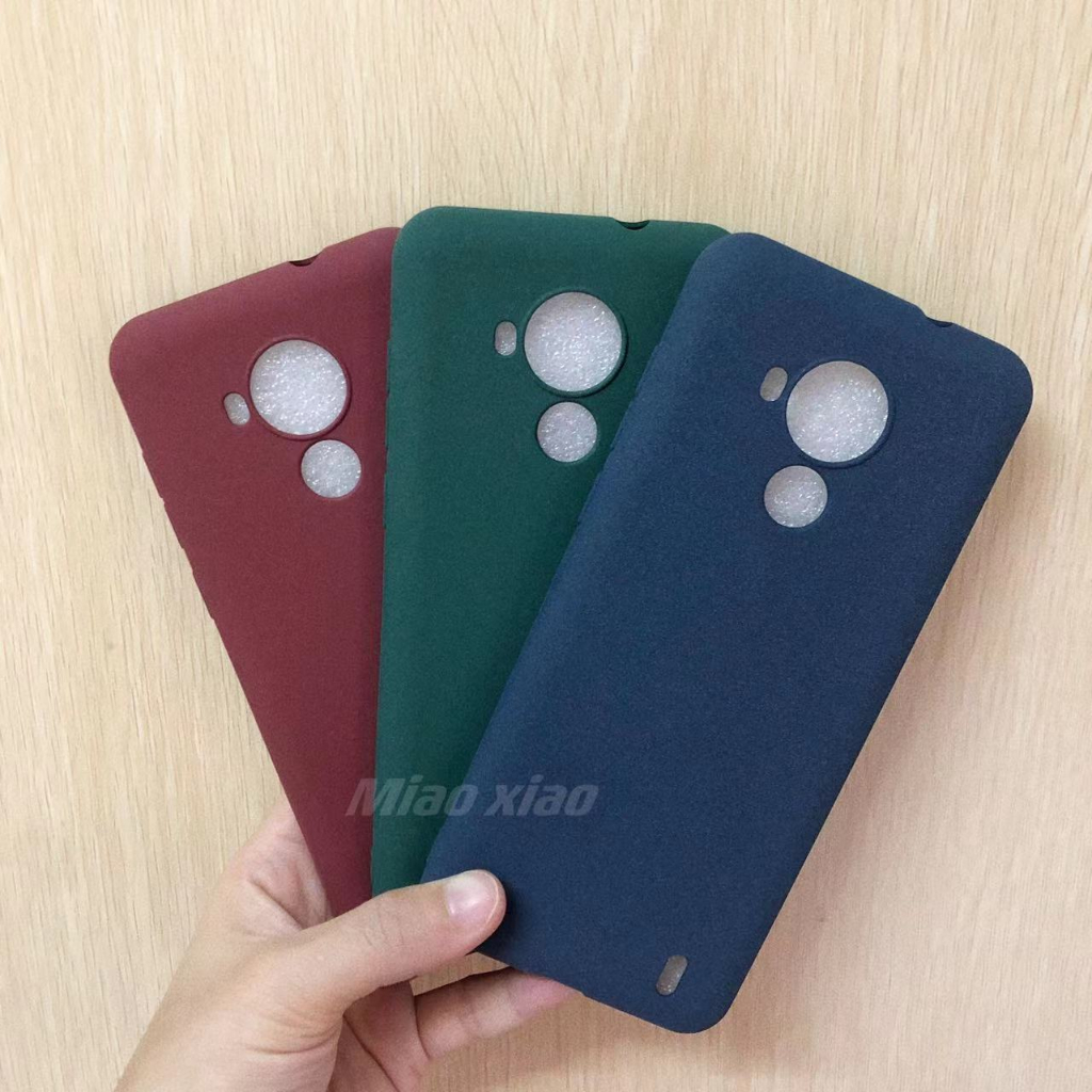 Ốp Điện Thoại TPU Mềm Nhám Màu Trơn Cho Nokia C30