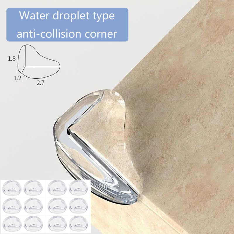Combo 12 nút bịt góc cạnh bàn silicon an toàn cho bé