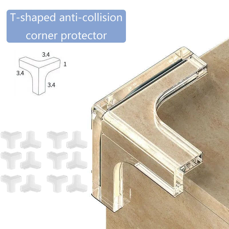 Combo 12 nút bịt góc cạnh bàn silicon an toàn cho bé