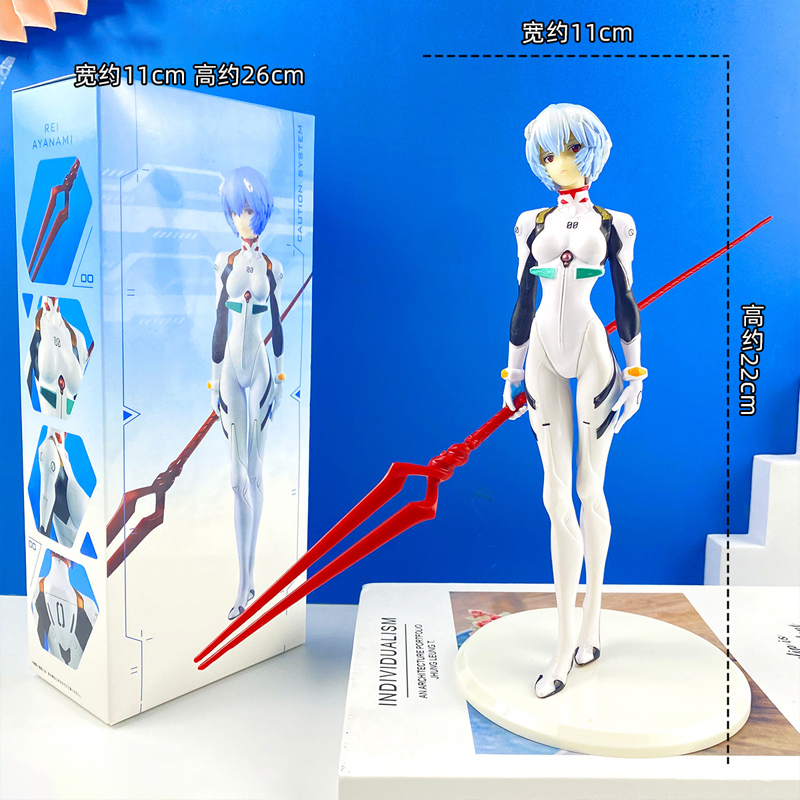 Mô Hình Đồ Chơi Nhân Vật Ayanami Rei Asuka Langley Soryu 22cm NEON GENESIS EVANGELION