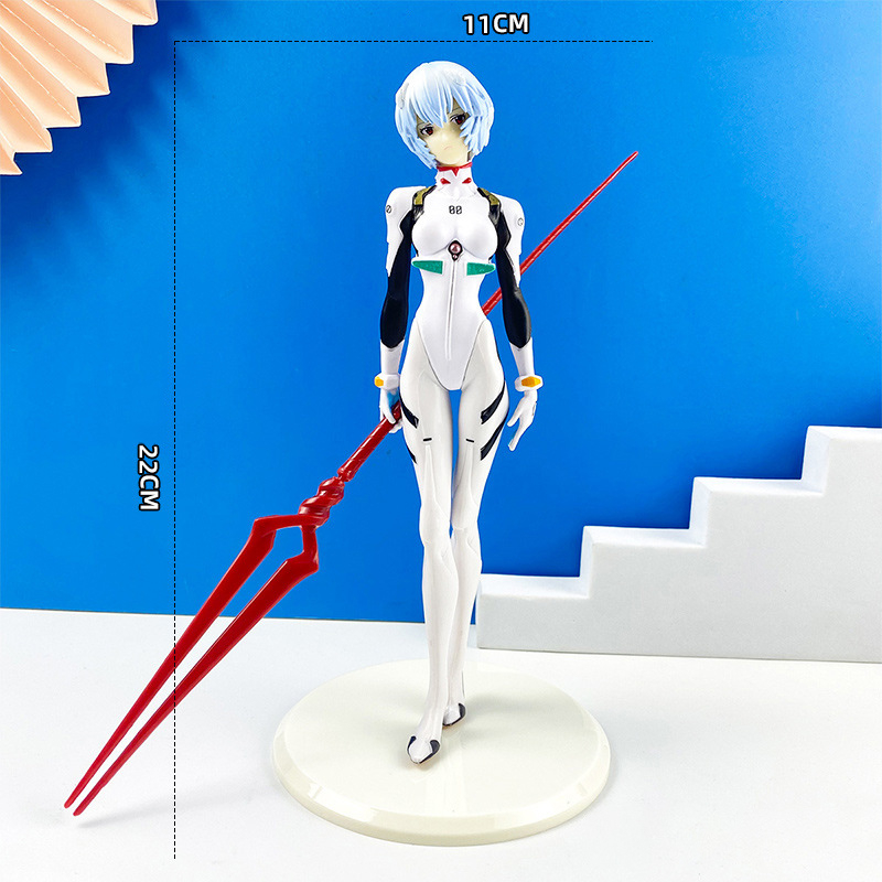 Mô Hình Đồ Chơi Nhân Vật Ayanami Rei Asuka Langley Soryu 22cm NEON GENESIS EVANGELION