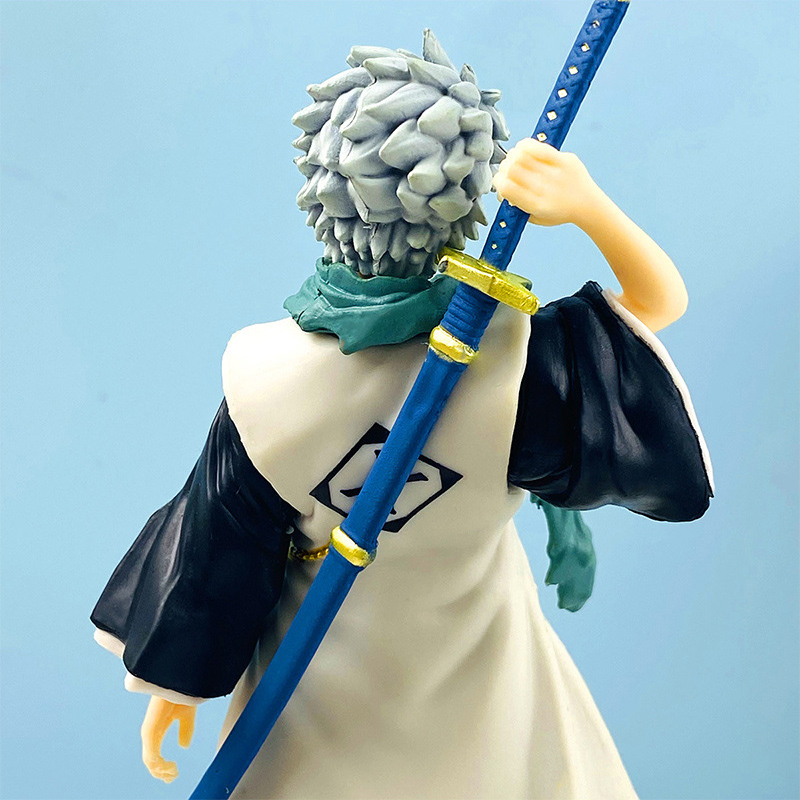 Bộ 3 Mô Hình Nhân Vật Kurosaki Ichigo Hitsugaya Toushirou Bằng PVC 15-18cm