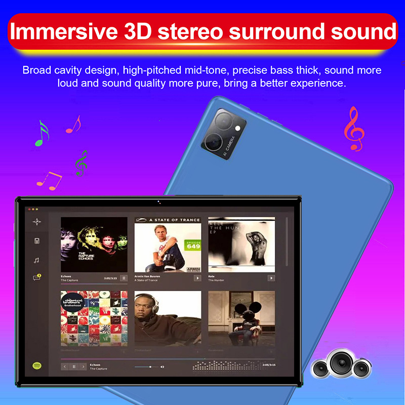 Bộ Màn Hình Lớn 10-inch / Màn Hình HD / Android 10 / 4GB + Bộ Nhớ 32G
