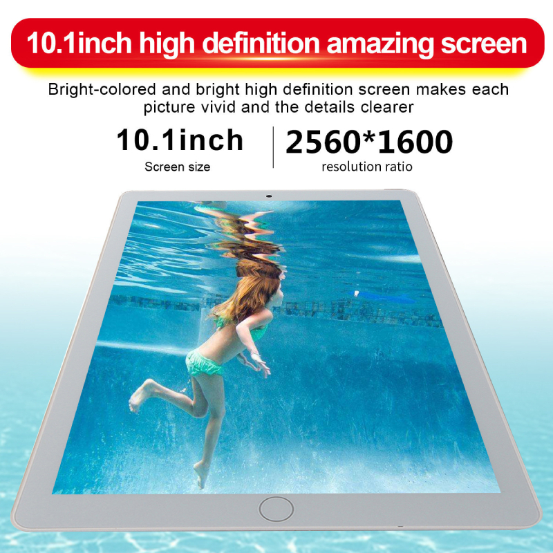 Sách Màn Hình Lớn 10-inch / Màn Hình HD / Nhiều camera / Android 7 / 2 + Bộ Nhớ 16G