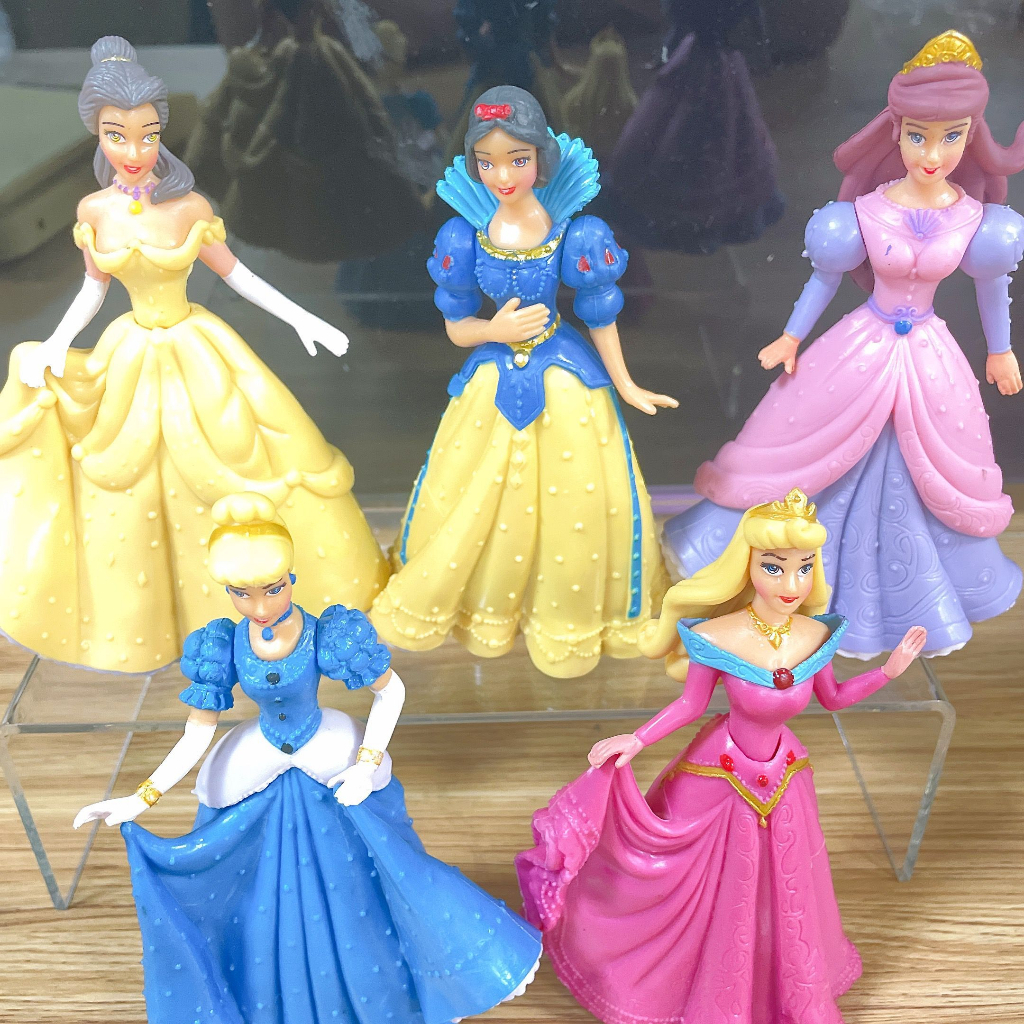 Set 5 Mô Hình Công Chúa Disney 13cm Dùng Để Trang Trí Bánh Kem