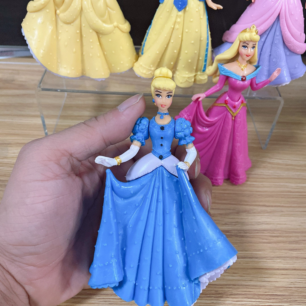 Set 5 Mô Hình Công Chúa Disney 13cm Dùng Để Trang Trí Bánh Kem