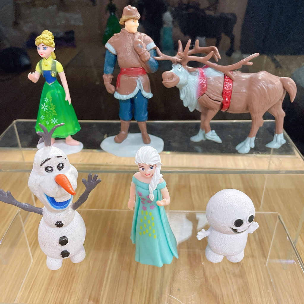 DISNEY Mô Hình Nhân Vật Elsa Anna Trong Phim Frozen 2 7-10cm