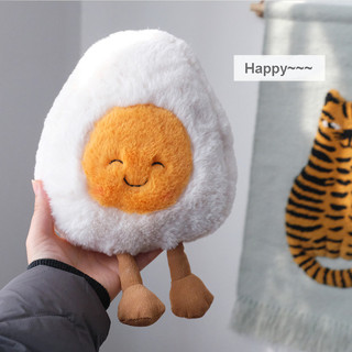 Đồ chơi nhồi bông hình trứng luộc siêu mềm cho bé