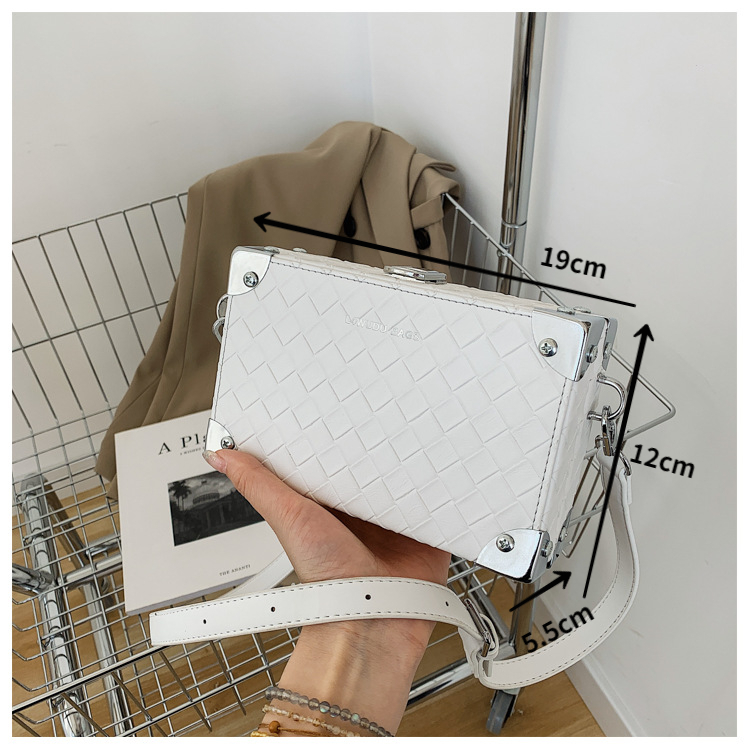 XINYIMEI Túi Xách Đeo Chéo Hộp Vuông Đính Kim Cương Chất Lượng Cao Cho Nữ