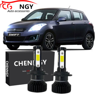 Dành cho xe suzuki swift 2010 2011 2012 2013 2014 2015 - bộ bóng đèn led v4 6000k thay thế màu trắng halogen