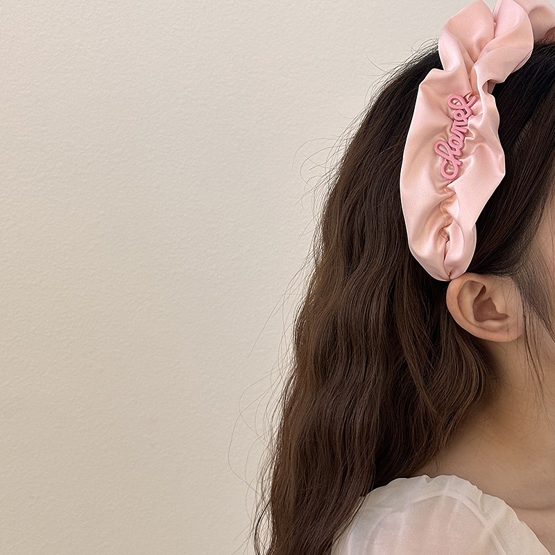 Băng Đô Cài Tóc Dopamine Màu Hồng Dễ Thương Thời Trang Mùa Hè 2023 Cho Bé Gái