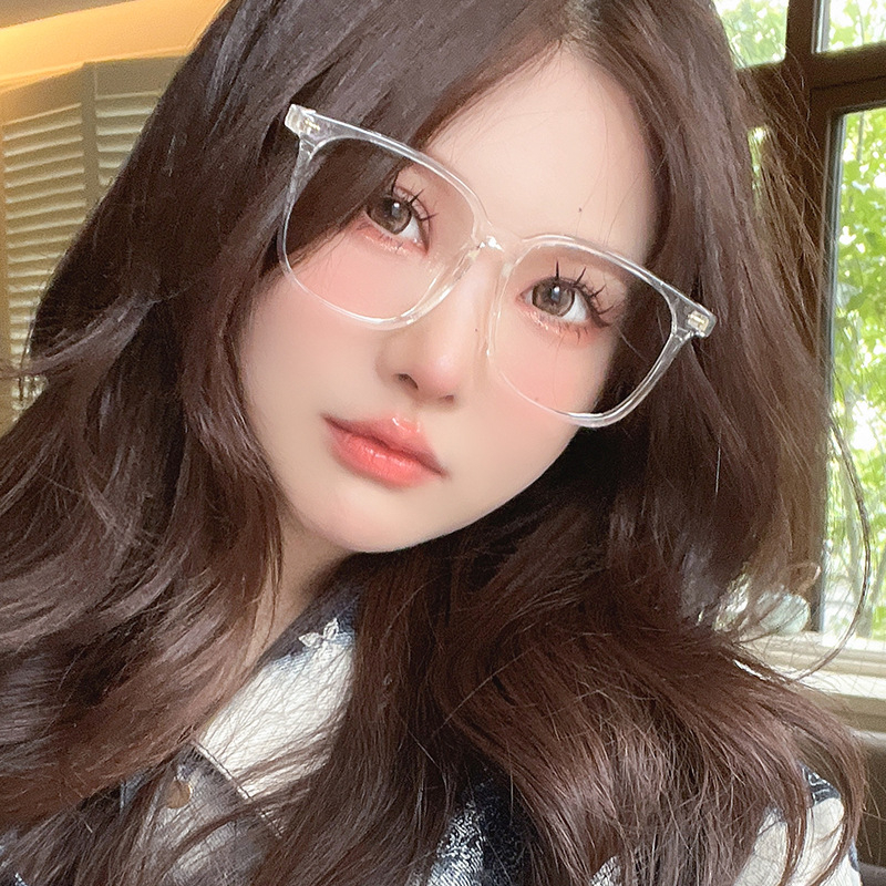 Kính Mát Gọng Vuông Chống Tia Bức Xạ Phong Cách Âu Mỹ Cho Nam Grade - 50 100 150 200 250 300 350 400Myopia