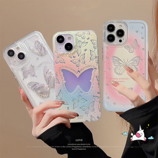 Ốp Điện Thoại Trong Suốt Chống Sốc Hình Bướm Cho IPhone 14 13 11 12 Pro MAX 6 6s 7 8 Plus 7Plus 8Plus XR X XS MAX