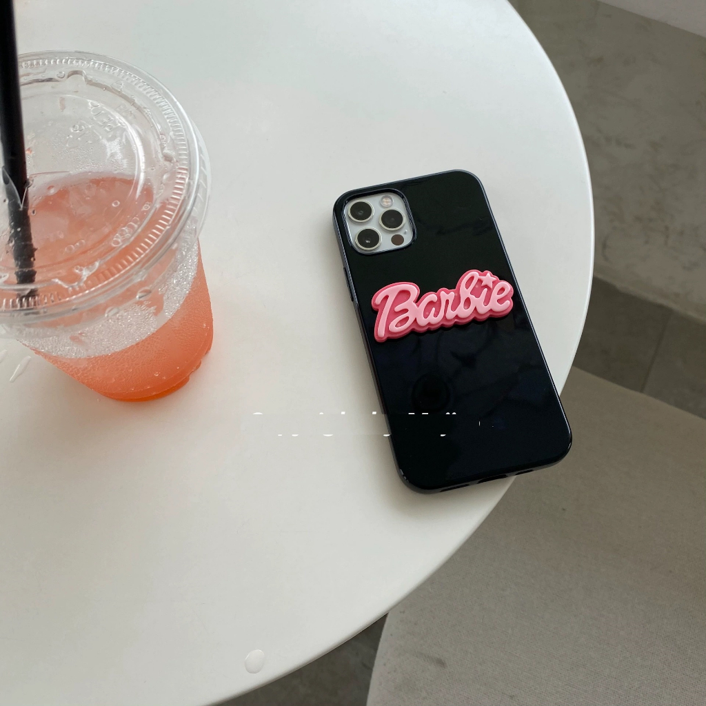 Ốp Điện Thoại Mềm In Chữ Barbie Dễ Thương Cho Iphone 14 14 Pro 14 Pro Max 11 12 promax 13 Pro Max