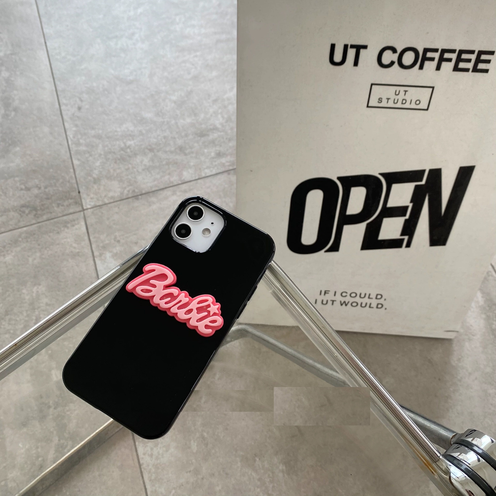 Ốp Điện Thoại Mềm In Chữ Barbie Dễ Thương Cho Iphone 14 14 Pro 14 Pro Max 11 12 promax 13 Pro Max