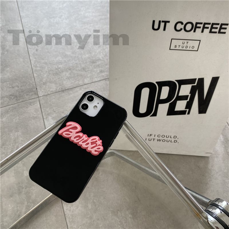 Ốp Điện Thoại Mềm In Chữ Barbie Dễ Thương Cho Iphone 14 14 Pro 14 Pro Max 11 12 promax 13 Pro Max