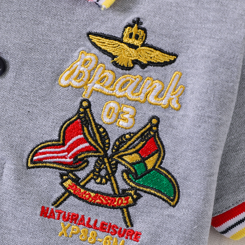 Áo Sơ Mi Cotton Có Cổ Thời Trang Hàn Quốc Dành Cho Bé Trai