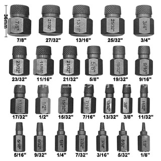 Set 5 dụng cụ tháo vít bị hỏng răng và dây hỏng đầu lục giác