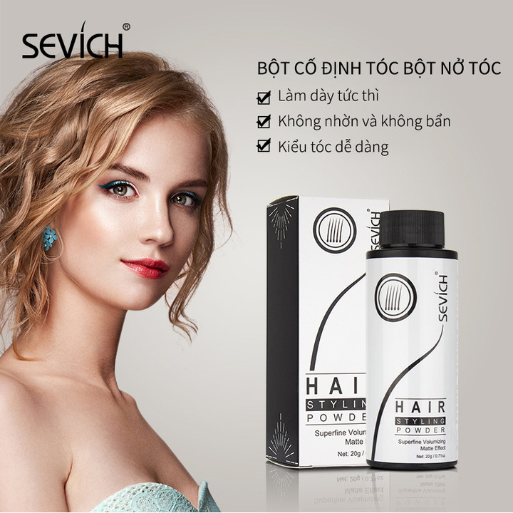 Phấn Phủ Chân Tóc Sevich Chống Thấm Nước Và Mồ Hôi 20g