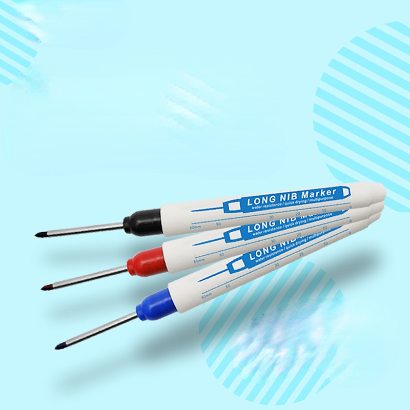 * Bút Đánh Dấu Lỗ Sâu / Đánh Dấu Mộc Đầu Dài Đa Năng Homdeko