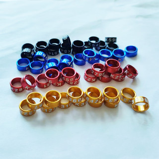 Bộ 20 Vòng Tròn 5mm / 6 / 7 / 8 / 4mm Gắn Chân Chim Kích Thước 3mm Đến 8mm