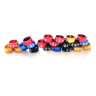 Set 10 / 30 Vòng Đeo Chân Cho Vẹt Cưng 3mm Đến 8mm