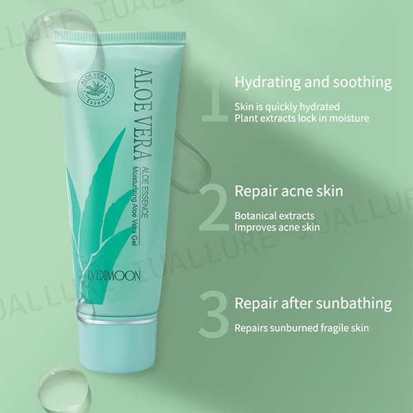 Gel dưỡng ẩm Aloe Vera Freshment 40g Làm dịu & Độ ẩm 92% Aloe Vera Gel Serum Điều Hỗ trợ giảm mụn Al