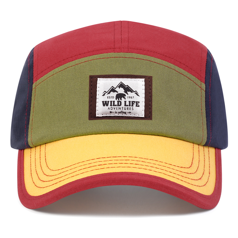 THE CAPAL Nón Lưỡi Trai Thời Trang Phong Cách Hip Hop Với 5 Màu Sắc Chọn Lựa Dành Cho Nam Và Nữ