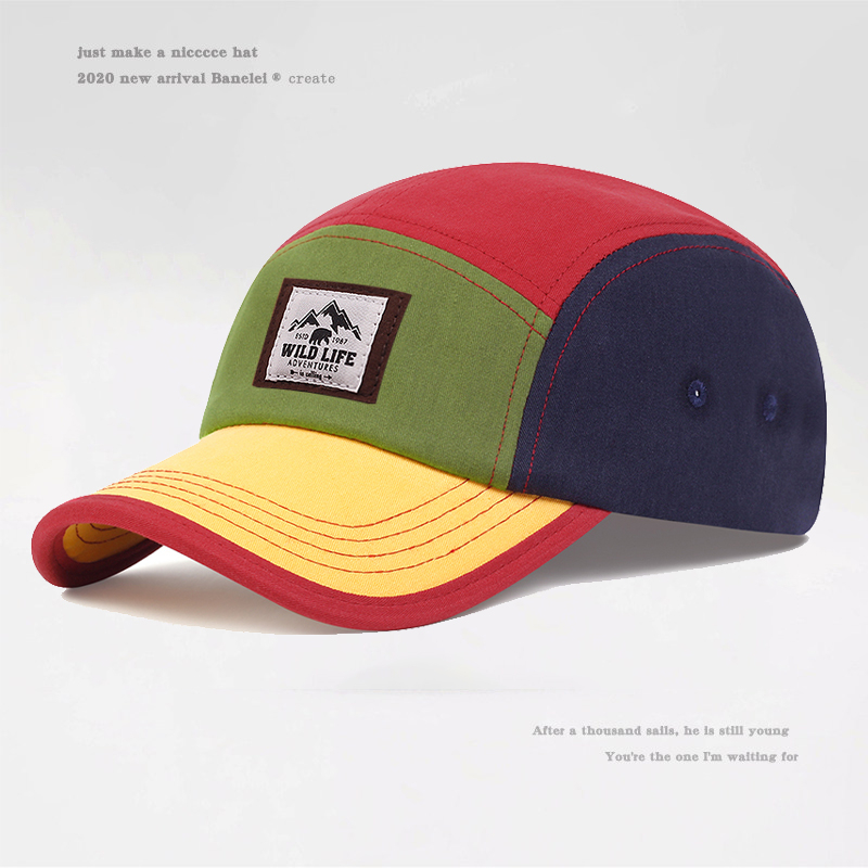 THE CAPAL Nón Lưỡi Trai Thời Trang Phong Cách Hip Hop Với 5 Màu Sắc Chọn Lựa Dành Cho Nam Và Nữ