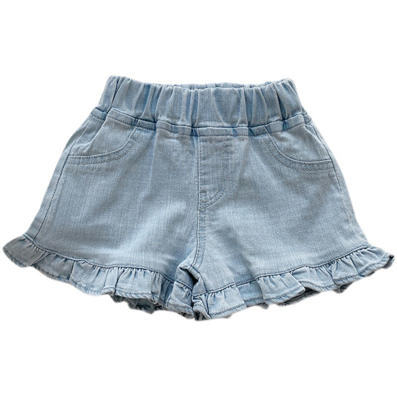 Sun baby Quần jeans Lửng Phong Cách Hàn Quốc Thời Trang Cho Nữ